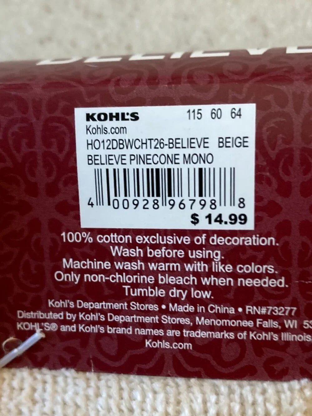 NWT St. Nicholas Hand Towels 4 pc. Set - Holiday Theme Snowmen 